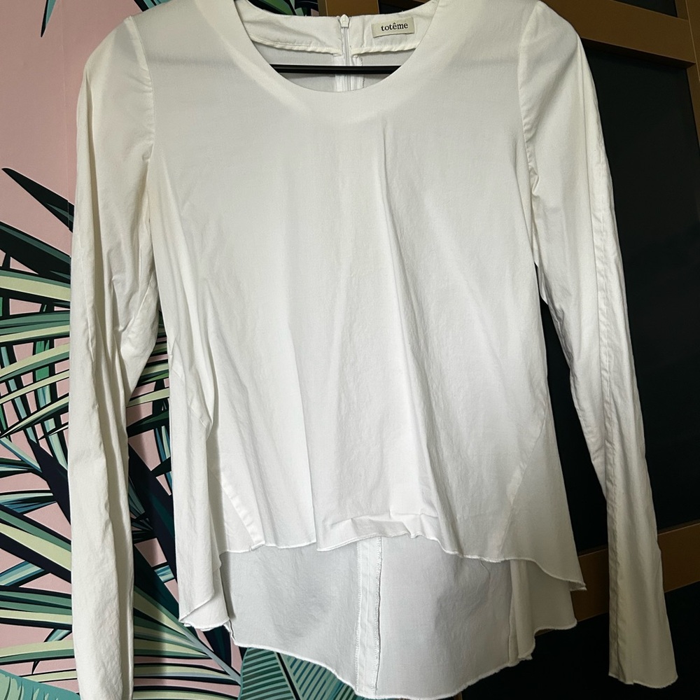 Toteme peplum blouse